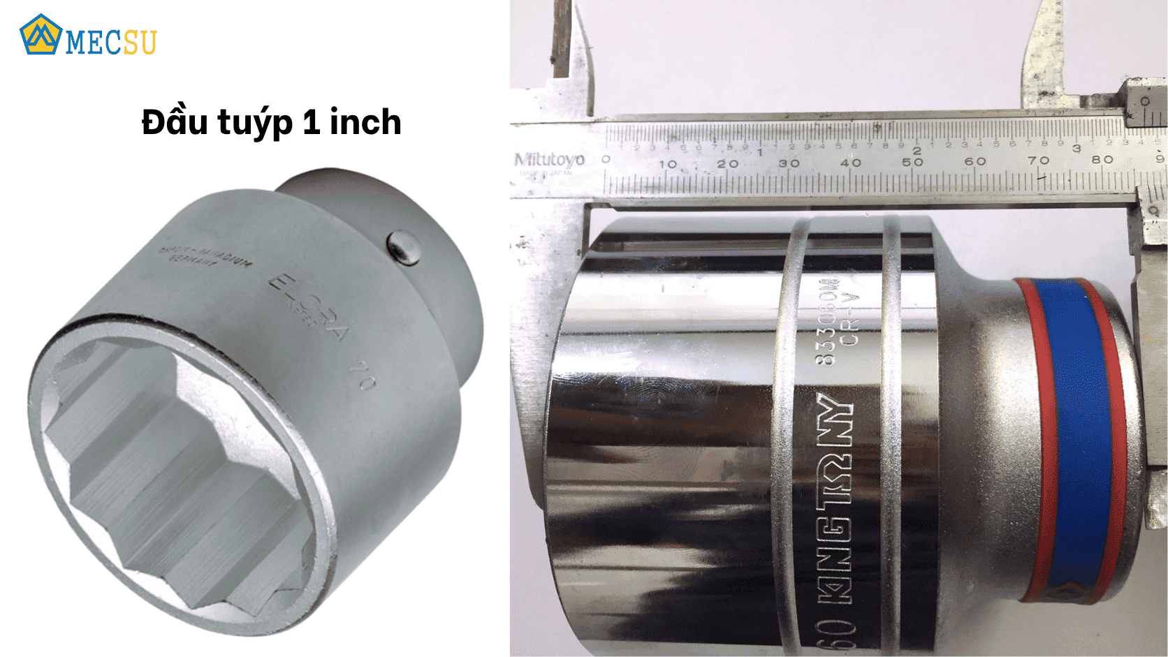 Đầu tuýp 12 cạnh 1 inch